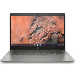 HP Chromebook 14B na0502na, Silber, AMD Ryzen 5 3500C, 8GB RAM, 128GB SSD, 14" 1366x768 HD, HP 1 Jahr Garantie, Englisch Tastatur