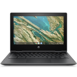 HP Chromebook 11 x360 G3, Schwarz, Intel Celeron N4020, 4GB RAM, 32GB eMMC, 11.6" 1366x768 HD, HP 1 Jahr Garantie, Englisch Tastatur