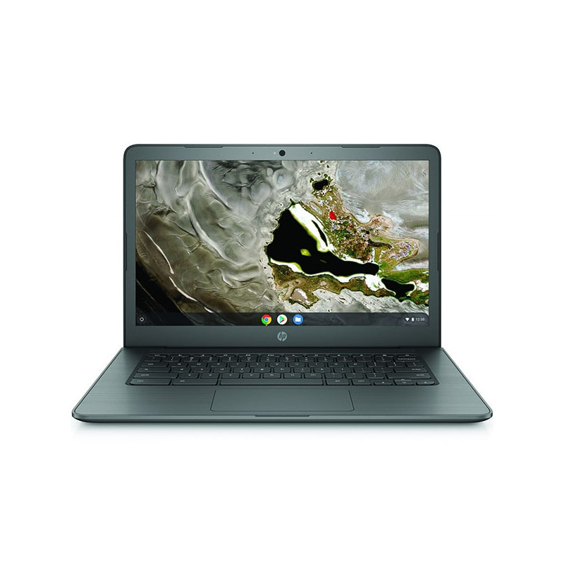 HP Chromebook 14A G5, Grau, AMD A4 9120C, 4GB RAM, 32GB eMMC, 14" 1366x768 HD, HP 1 Jahr Garantie, Englisch Tastatur