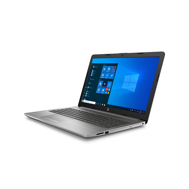 HP 250 G7 Notebook PC, Silber, Intel Core i7-1065G7, 8GB RAM, 256GB SSD, 15.6" 1920x1080 FHD, DVD-RW, HP 1 Jahr Garantie, Englisch Tastatur