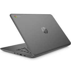 HP Chromebook 14A G5, Grau, AMD A6 9220, 8GB RAM, 64GB eMMC, 14" 1920x1080 FHD, HP 1 Jahr Garantie, Englisch Tastatur