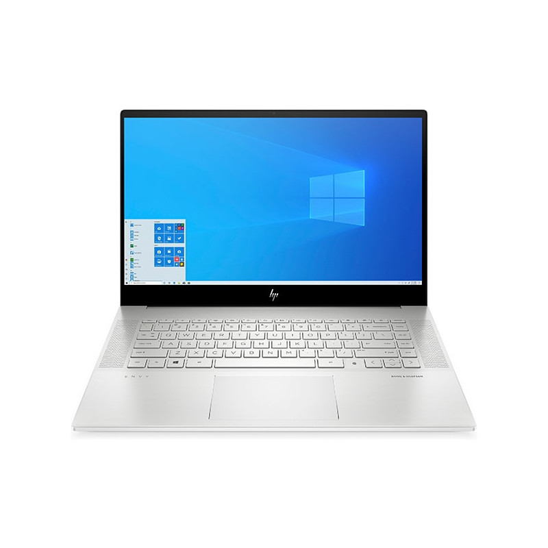 HP ENVY Laptop 15-ep0015nl, Silber, Intel Core i7-10750H, 16GB RAM, 512GB SSD, 15.6" 3840x2160 UHD, 6GB NVIDIA Geforce RTX 2060MQ, HP 1 Jahr Garantie, Italienische Tastatur