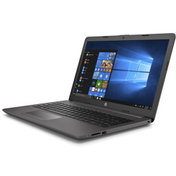 HP 255 G7 Notebook PC, Asche, AMD A4-9125, 4GB RAM, 256GB SSD, 15.6" 1366x768 HD, DVD-RW, HP 1 Jahr Garantie, Italienische Tastatur