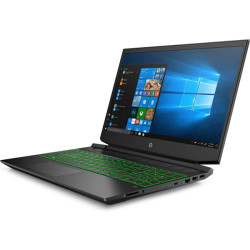 HP Pavilion Gaming Laptop 15-ec1006na, Schwarz, AMD Ryzen 7 4800H, 8GB RAM, 512GB SSD, 15.6" 1920x1080 FHD, 6GB NVIDIA Geforce 1660TI MQ, HP 1 Jahr Garantie, Englisch Tastatur