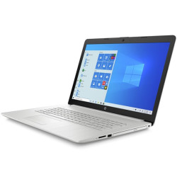 HP Laptop 17-by2021na, Silber, Intel Pentium 6405U, 4GB RAM, 1TB SATA, 17.3" 1600x900 HD+, DVD-RW, HP 1 Jahr Garantie, Englisch Tastatur
