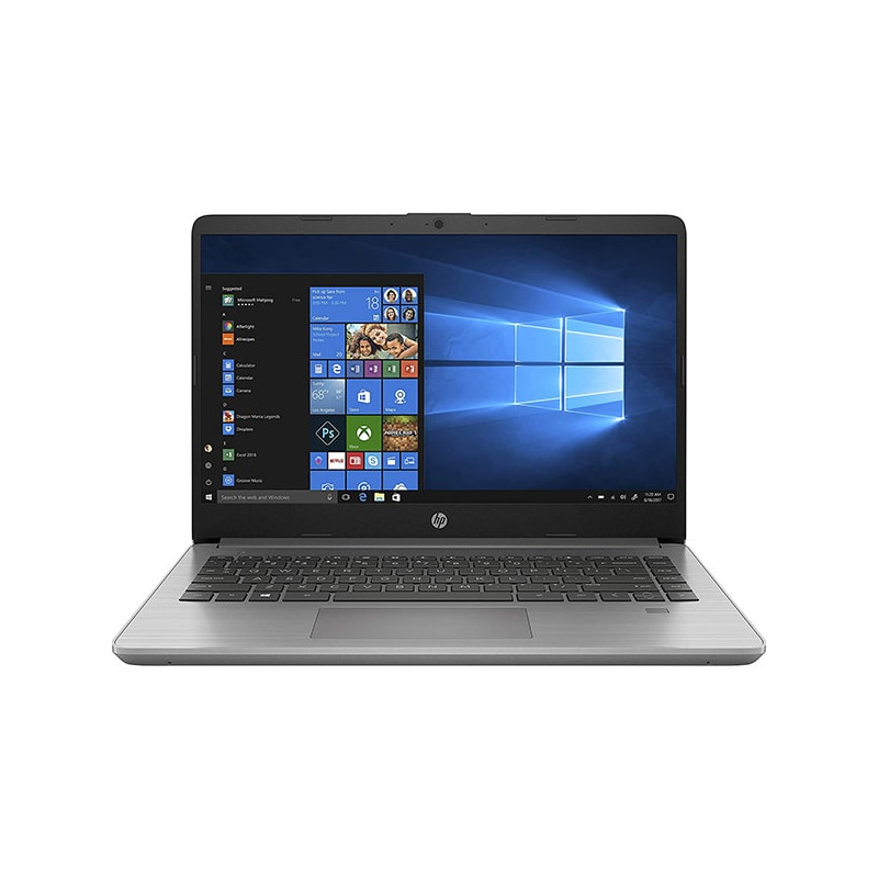 HP 340S G7 Notebook PC, Silber, Intel Core i7-1065G7, 8GB RAM, 512GB SSD, 14.0" 1920x1080 FHD, HP 1 Jahr Garantie, Italienische Tastatur