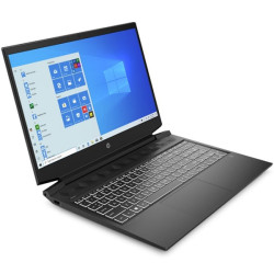 HP Pavilion Gaming Laptop 16-a0020nl, Schwarz, Intel Core i7-10750H, 16GB RAM, 512GB SSD, 16.1" 1920x1080 FHD, 4GB NVIDIA GeForce GTX 1650Ti, HP 1 Jahr Garantie, Italienische Tastatur