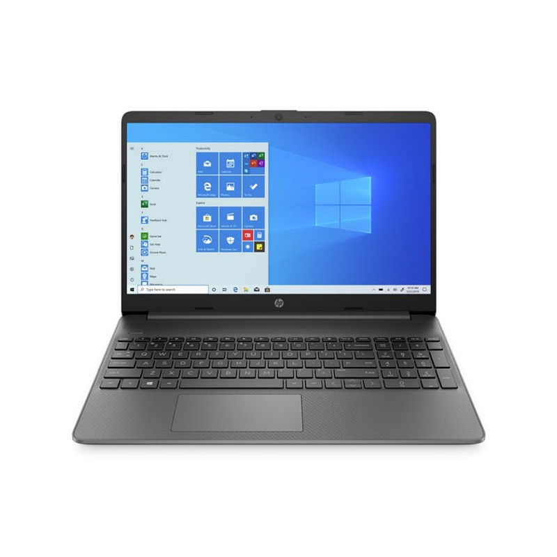 HP 15s-fq1074nl Laptop, Grau, Intel Core i3-1005G1, 8GB RAM, 256GB SSD, 15.6" 1920x1080 FHD, HP 1 Jahr Garantie, Italienische Tastatur