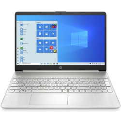 HP 15s-fq1004nl Laptop, Silber, Intel Core i5-1035G1, 12GB RAM, 512GB SSD, 15.6" 1920x1080 FHD, HP 1 Jahr Garantie, Italian Keyboard
