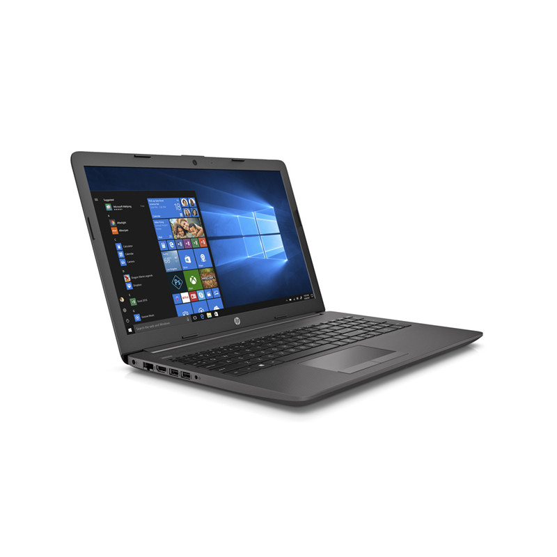 HP 250 G7 Notebook, Grau, Intel Core i3-8130U, 4GB RAM, 256GB SSD, 15.6" 1366x768 HD, DVD-RW, HP 1 Jahr Garantie, Italian Keyboard