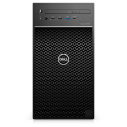 Dell Precision 3640 Tower, Schwarz, Intel Core i5-10500, 8GB RAM, 1TB SATA, DVD-RW, Dell 3 Jahre Garantie, Englisch Tastatur