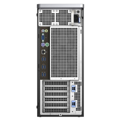 Dell Precision 5820 Tower, Schwarz, Intel Core i9-10980XE, 128GB RAM, 2x 2TB SSD, 24GB NVIDIA Quadro P6000, Dell 3 Jahre Garantie, Englisch Tastatur
