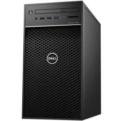 Dell Precision 3640 Mini Tower, Schwarz, Intel Core i7-10700, 16GB RAM, 2x 1TB SSD, 4GB NVIDIA Quadro P1000, Dell 3 Jahre Garantie