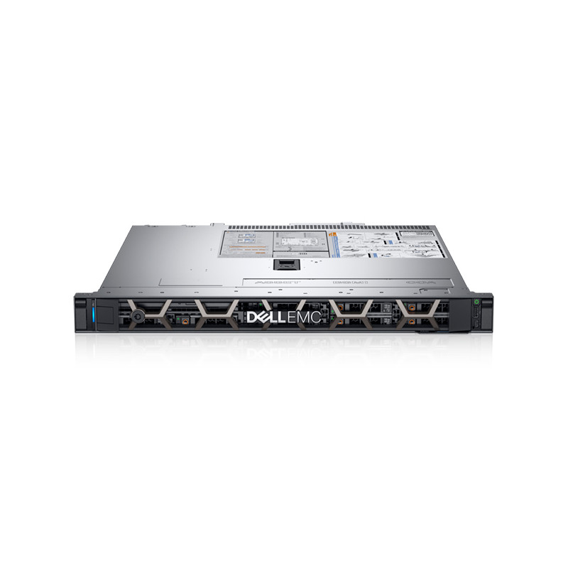 Dell PowerEdge R340 Rack Server, Silber, Intel Xeon E-2176G, 64GB RAM, 3x 1TB SATA,  3 Jahre Garantie