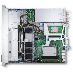 Dell PowerEdge R340 Rack Server, Silber, Intel Xeon E-2176G, 64GB RAM, 3x 1TB SATA,  3 Jahre Garantie