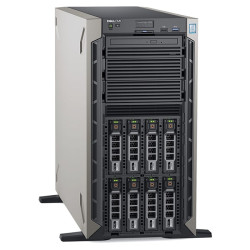 Dell PowerEdge T440 Tower Server, Grau, Intel Xeon Silver 4108, 32GB RAM, 4x 2TB SATA, DVD-RW, Dell 3 Jahre Garantie
