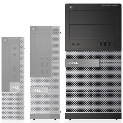 Dell OptiPlex 7020 Mini Tower, Schwarz, Intel Core i3-4150, 4GB RAM, 500GB SATA, DVD-RW, Dell 3 Jahre Garantie