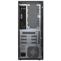 Dell Vostro 3670 Desktop Mini Tower, Schwarz, Intel Core i3-9100, 4GB RAM, 1TB SATA, DVD-RW, Dell 3 Jahre Garantie