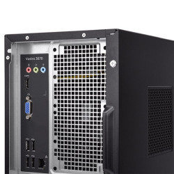 Dell Vostro 3670 Desktop Mini Tower, Schwarz, Intel Core i3-9100, 4GB RAM, 1TB SATA, DVD-RW, Dell 3 Jahre Garantie
