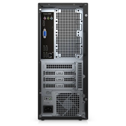 Dell Vostro 3671 Desktop Tower, Schwarz, Intel Core i3-9100, 4GB RAM, 1TB SATA, DVD-RW, Dell 3 Jahre Garantie