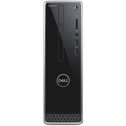 Dell Inspiron 3470 Mini Desktop, Black/Silver Trim, Intel Core i5-9400, 8GB RAM, 1TB SATA, DVD-RW, Dell 1 YR WTY