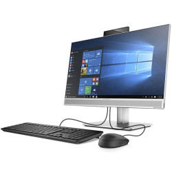 HP EliteOne 800 G5 All-in-one, Silber, Intel Core i7-9700, 8GB RAM, 512GB SSD, 23.8" 1920x1080 FHD, Schlanke DVD-RW, HP 3 Jahre Garantie, Englisch Tastatur