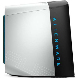 Dell Alienware Aurora R12 Desktop, Weiß, Intel Core i5-11400F, 8GB RAM, 256GB SSD, 4GB NVIDIA GeForce GTX 1650S, Dell 1 Jahr Garantie, Englisch Tastatur