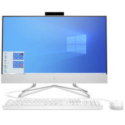 HP 24-df0015na All-in-one, Weiß, Intel Core i3-1005G1, 8GB RAM, 256GB SSD, 23.8" 1920x1080 FHD, HP 1 Jahr Garantie, Englisch Tastatur