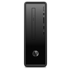 HP 290-a0000nl Slimline Desktop, Schwarz, AMD A9-9425, 8GB RAM, 256GB SSD, DVD-RW Slim, HP 1 Jahr Garantie, Italienische Tastatur