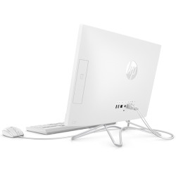 HP 22-c0020nl All-in-one, Weiß, Intel Pentium Silver J5005, 8GB RAM, 256GB SSD, 21.5" 1920x1080 FHD, HP 1 Jahr Garantie, Italienische Tastatur
