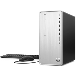 HP Pavilion TP01-0006na Desktop, Silber, Intel Core i5-9400, 8GB RAM, 2TB SATA, HP 1 Jahr Garantie, Englisch Tastatur