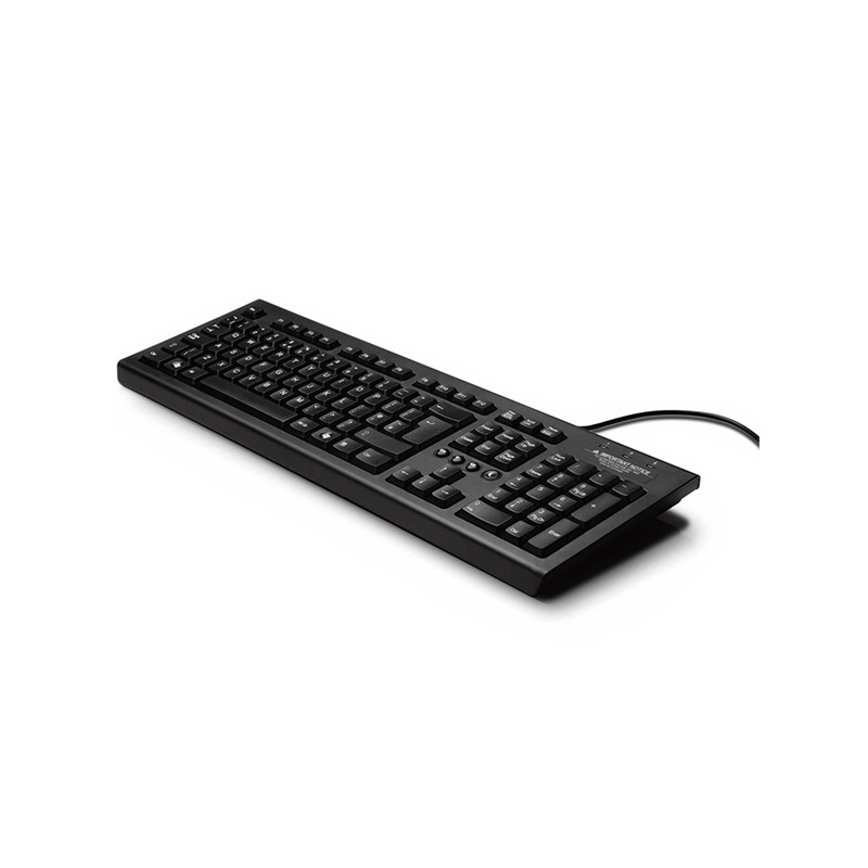 HP Französisch (AZERTY) USB Schwarz Katydid Tastatur, 697737-052, EuroPC 1 Jahr Garantie