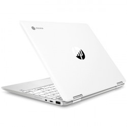 HP Chromebook x360 12b-ca0006na, Silber, Intel Celeron N4020, 4GB RAM, 64GB eMMC, 12.0" 1366x912 HD3:2+, HP 1 Jahr Garantie, Englisch Tastatur