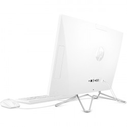 HP 24-df0048na All-in-one, Weiß, Intel Pentium Silver J5040, 8GB RAM, 128GB SSD, 23.8" 1920x1080 FHD, HP 1 Jahr Garantie, Englisch Tastatur