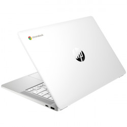 HP Chromebook 14a-nd0001na, Silber, AMD 3015Ce, 4GB RAM, 64GB eMMC, 14.0" 1366x768 HD, HP 1 Jahr Garantie, Englisch Tastatur