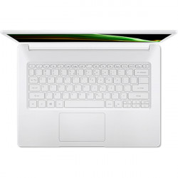 Acer Aspire 1 A114-61, Weiß, Qualcomm KRYO 468, 4GB RAM, 64GB SSD, 14" 1920x1080 FHD, Acer 1 Jahr Garantie, Englisch Tastatur
