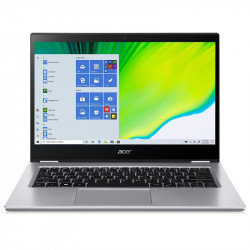 Acer Spin 3 SP314-54N-39NB 2-in-1, Silber, Intel Core i3-1005G1, 8GB RAM, 256GB SSD, 14" 1920x1080 FHD, Acer 1 Jahr Garantie, Englisch Tastatur