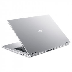 Acer Spin 1 SP114-31N-P814, Silber, Intel Pentium Silver N6000, 8GB RAM, 256GB SSD, 14" 1920x1080 FHD, Acer 1 Jahr Garantie, Englisch Tastatur