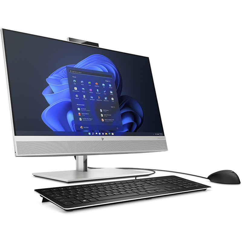 HP EliteOne 800 G6 27 All-in-One PC, Silber, Intel Core i7-10700, 16GB RAM, 512GB SSD, 27" 1920x1080 FHD, HP 1 Jahr Garantie, Englisch Tastatur