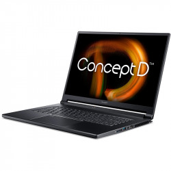 Acer ConceptD 5 CN516-72P-74VB, Schwarz, Intel Core i7-11800H, 32GB RAM, 2x 1TB SSD, 16" 3072x1920 QHD3K, 16GB Nvidia GeForce RTX A5000, Acer 1 Jahr Garantie, Englisch Tastatur