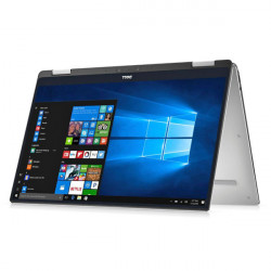 Dell XPS 13 9365 Convertible 2-in-1 Laptop, Silber, Intel Core i5-7Y54, 8GB RAM, 256GB SSD, 13.3" 3200x1800 QHD, EuroPC 1 Jahr Garantie, Englisch Tastatur
