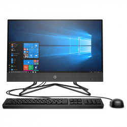 HP 200 G4 22 All-in-One PC, Schwarz, Intel Core i5-10210U, 8GB RAM, 256GB SSD, 21.5" 1920x1080 FHD, HP 1 Jahr Garantie, Englisch Tastatur