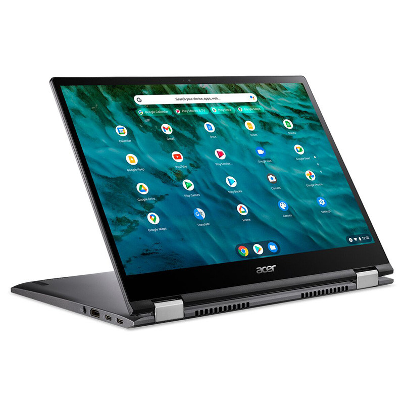Acer Chromebook Spin 713 CP713-3W Convertible 2-in-1 Laptop, Grau, Intel Core i5-1135G7, 8GB RAM, 256GB SSD, 13.5" 2256x1504 3.39MA, Acer 1 Jahr Garantie, Englisch Tastatur