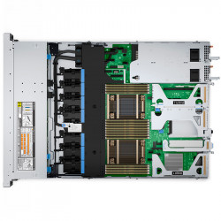 Dell PowerEdge R450 Rack-Server, Gehäuse mit 4 x 3,5-Zoll-Schacht, Dual Intel Xeon Silver 4314, Intel i350, PERC H745, Dell 3 Jahre Garantie