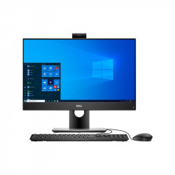 Dell OptiPlex 24 5490 All-in-One PC, Schwarz, Intel Core i3-10305T, 8GB RAM, 512GB SSD, 23.8" 1920x1080 FHD, Height Adjustable Stand, Dell 3 Jahre Garantie, Englisch Tastatur