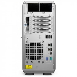 Dell PowerEdge T350 Tower-Server, Gehäuse mit 8 x 3,5-Zoll-Schacht, Intel Xeon E-2334, PERC H355, Dell 3 Jahre Garantie, Englisch Tastatur