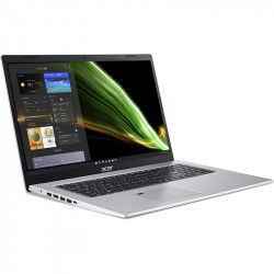 Acer Aspire A517-52-56UM Laptop, Silber, Intel Core i5-1135G7, 8GB RAM, 512GB SSD, 17.3" 1920x1080 FHD, Acer 1 Jahr Garantie, Englisch Tastatur