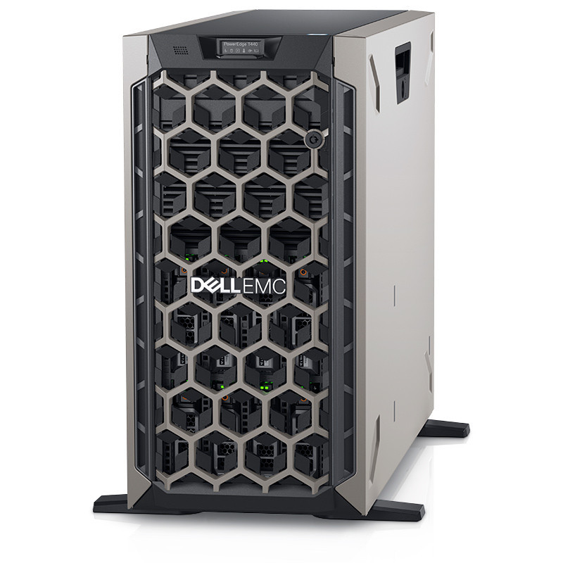 Dell PowerEdge T440 Tower-Server, Gehäuse mit 16 x 2,5-Zoll-Schacht, Intel Xeon Gold 6140, PERC H730P, EuroPC 1 Jahr Garantie