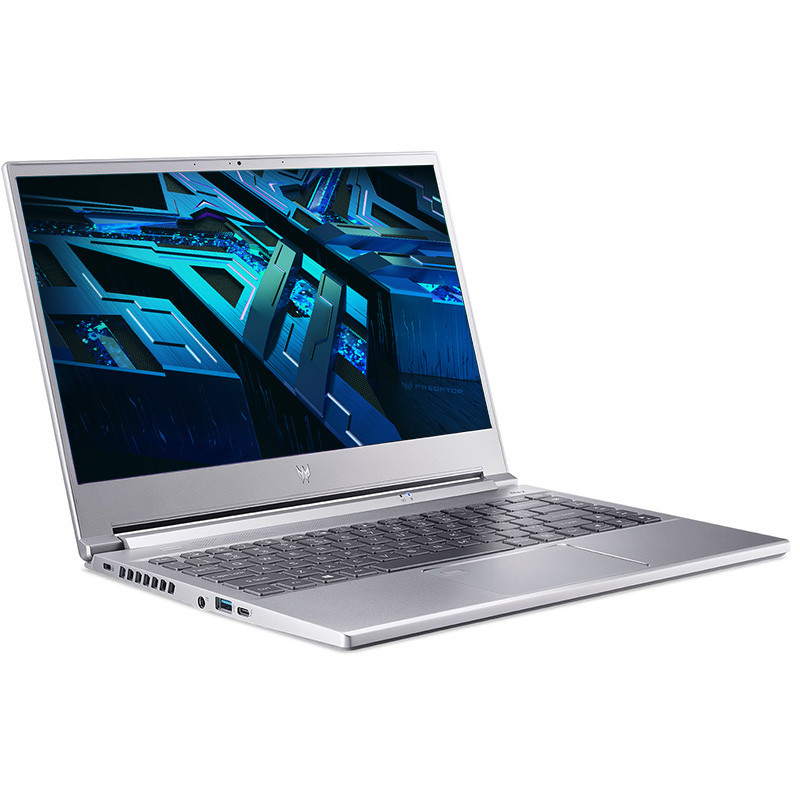 Acer Predator Triton PT314-52s Gaming Laptop, Silber, Intel Core i7-12700H, 16GB RAM, 512GB SSD, 14" 1920x1200 WUXGA, 4GB Nvidia GeForce RTX 3050Ti, Acer 1 Jahr UK Garantie, Englisch Tastatur