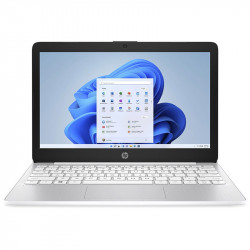 HP Stream 11-ak0030na Laptop, Weiß, Intel Celeron N4020, 4GB RAM, 64GB eMMC, 11.6" 1366x768 HD, HP 1 Jahr Garantie, Englisch Tastatur